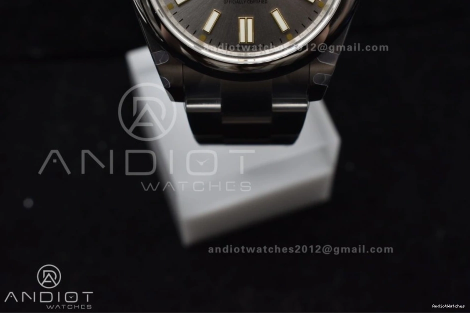 Steel Best 124300 A SunProtective 943 41mm Oyster 904L Perpetual 1:1 Silver Dial DIWF Edition 0306